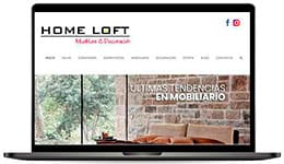 Diseño de tiendas virtuales Ecommerce Bogota Homeloft b agencia de ecommerce