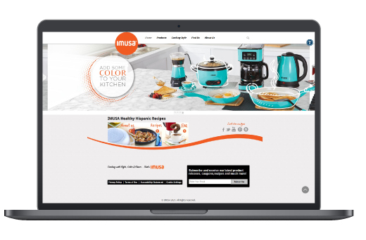 Diseño de páginas web antes y despues diseno imusa Agencia web